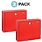 Adiroffice Wall Mountable Large Steel  Drop Box, PK2 ADI631-03-RED-2pk - alternate 1
